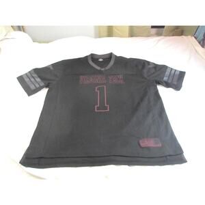 Colosseum Virginia Tech Hokies Football Jersey Black XXL